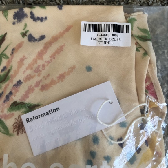 NWT Reformation Emerick Dress - Etude - Picture 5 of 6